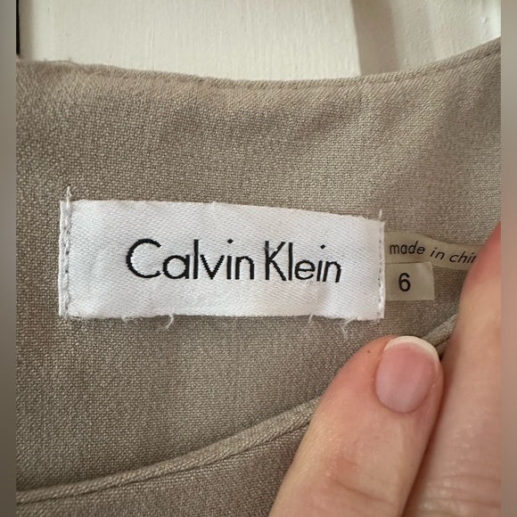 Beautiful Calvin Klein Block Color Sheath Dress, 6 - Picture 2 of 3